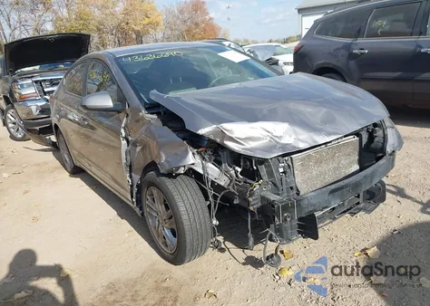 2020 Hyundai Elantra Sel from USA, damaged, VIN KMHD84LF4LU905951
